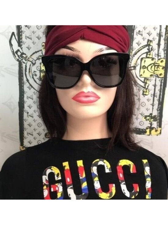 New Authentic Gucci GG0459SA 001 Black Women\'s Sunglasses main image 7